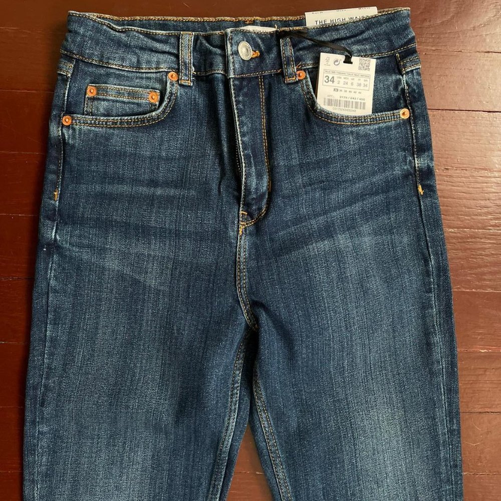 Zara Skinny High Waits Denim
